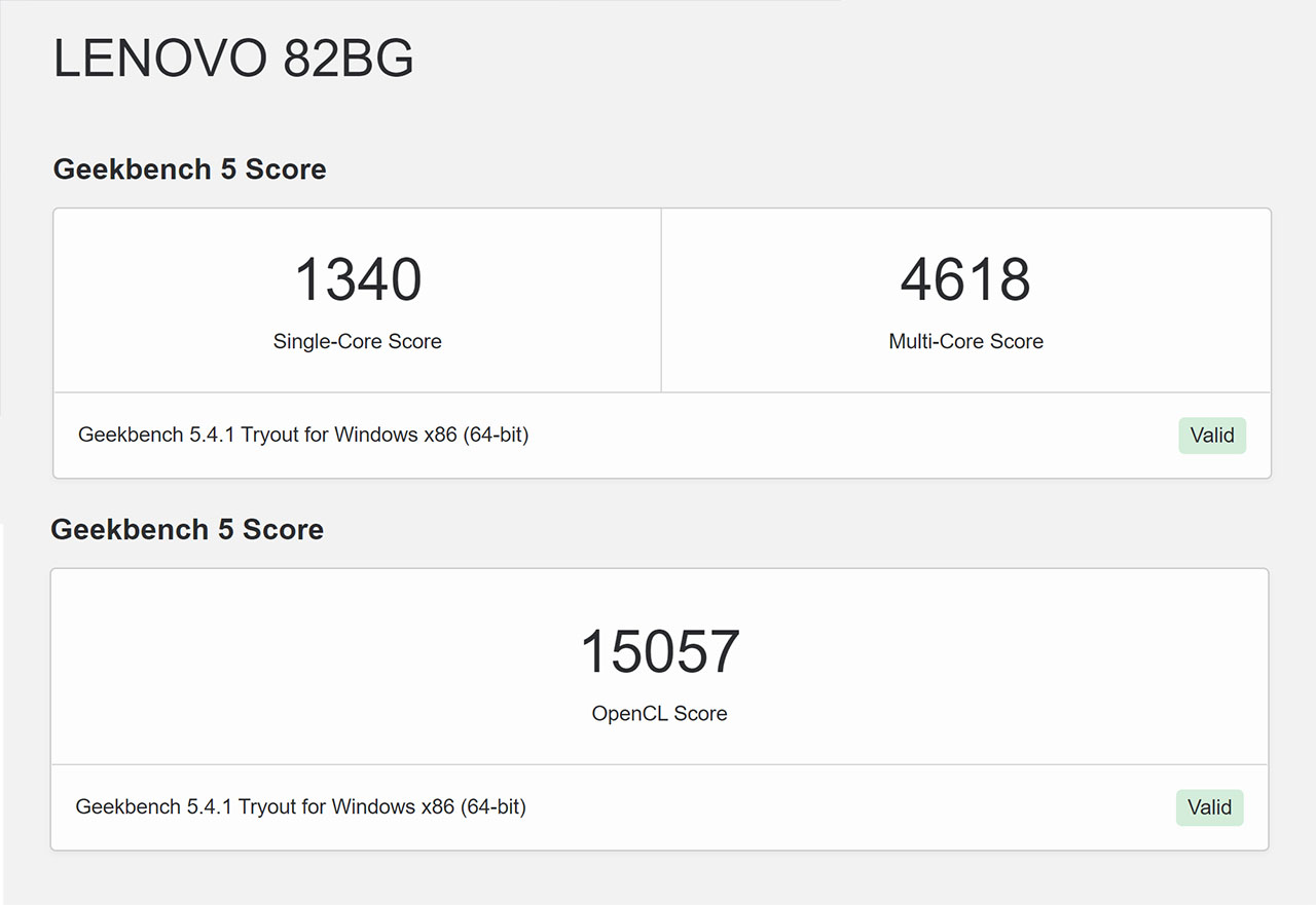 Đo CPU và hiệu năng của laptop bằng Geekbench 5 Đo CPU và hiệu năng của laptop bằng Geekbench 5