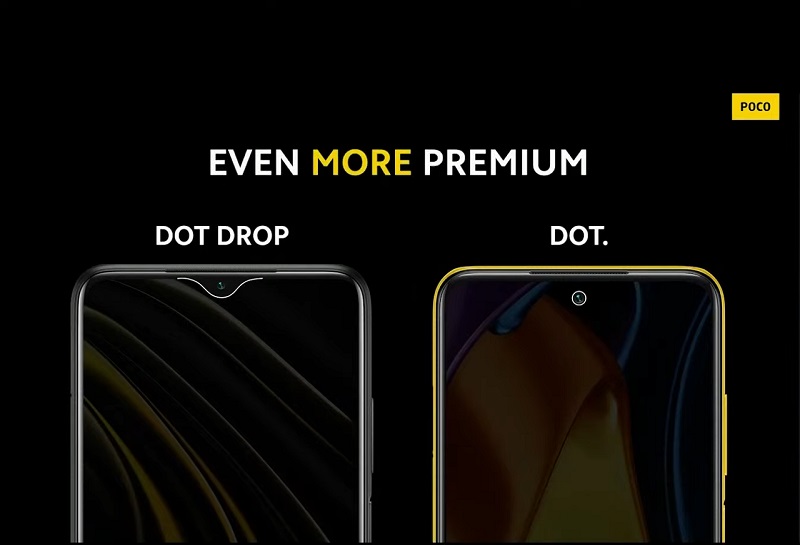 POCO M3 Pro 5G đã sử dụng màn hình đục lỗ thay vì giọt nước POCO M3 Pro 5G đã sử dụng màn hình đục lỗ thay vì giọt nước