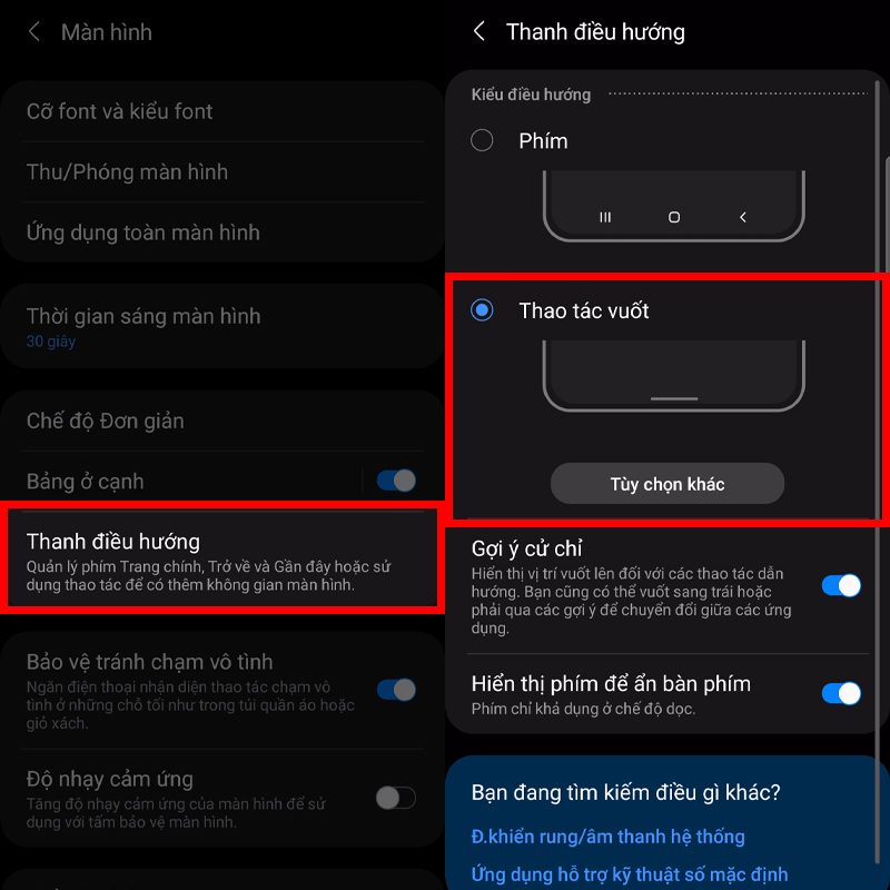 Ẩn thanh điều hướng Ẩn thanh điều hướng
