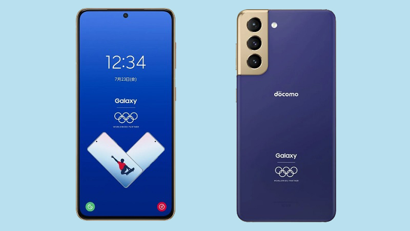 Chiêm ngưỡng vẻ đẹp của Galaxy S21 phiên bản Thế vận hội Tokyo 2021