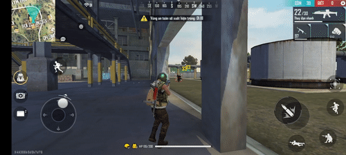 Trải nghiệm Free Fire trên Galaxy S21 5G.