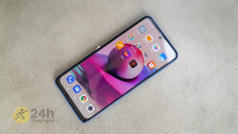 Redmi Note 10S được trang bị màn hình AMOLED cao cấp