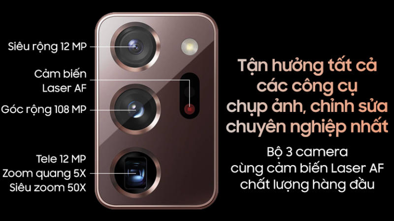 Galaxy Note 20, Note 20 Ultra hàng đổi trả tại Thế Giới Di Động giá bằng một nửa so với giá gốc, quá hời cho SamFans