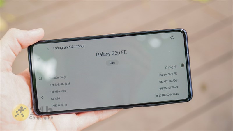 Cấu hình của Samsung Galaxy S20 FE Cấu hình của Samsung Galaxy S20 FE