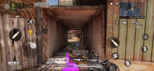 Trải nghiệm game Call of Duty Mobile trên iPhone 11 chạy iOS 14.6.