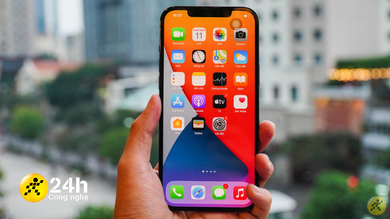 iPhone 12 Pro Max của mình có tình trạng pin là 100%. iPhone 12 Pro Max của mình có tình trạng pin là 100%.