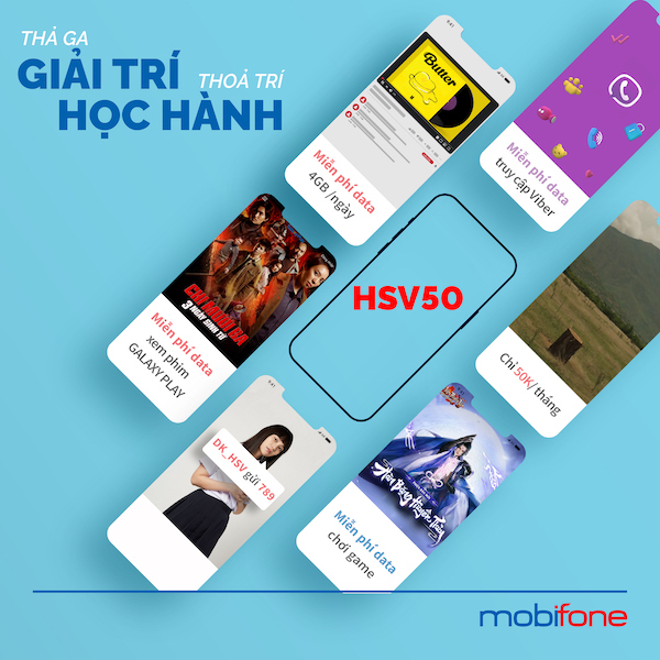 MobiFone ưu đãi cho học sinh sinh viên, 4GB data/ngày với giá siêu rẻ