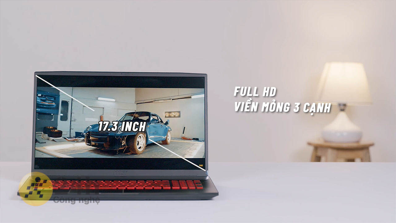 MSI GF75 Thin 10SCXR sở hữu màn hình rộng lớn