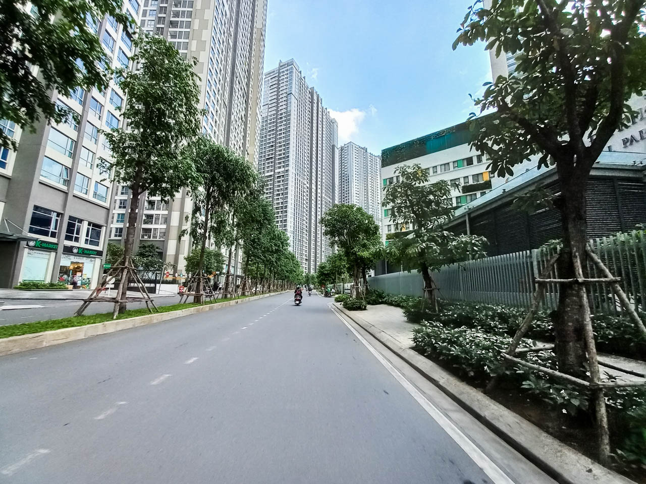 Ảnh chụp ở khu Landmark 81