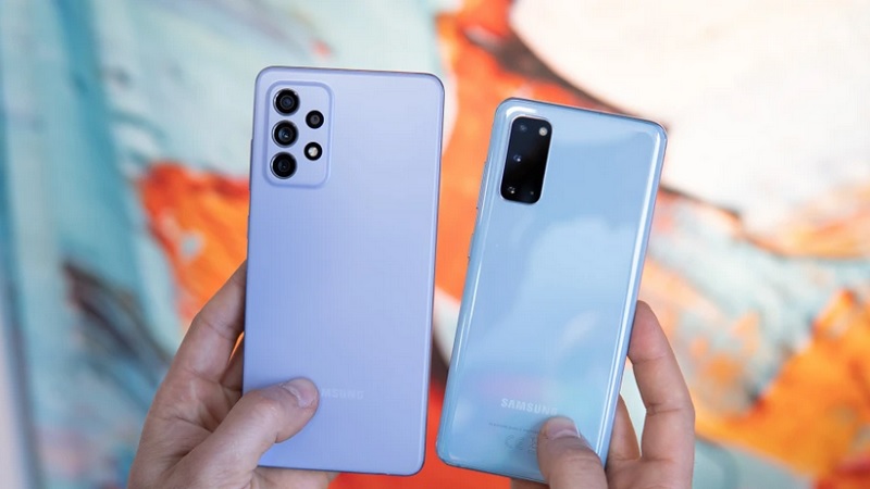 Galaxy A72 vs Galaxy S20+ Galaxy A72 vs Galaxy S20+