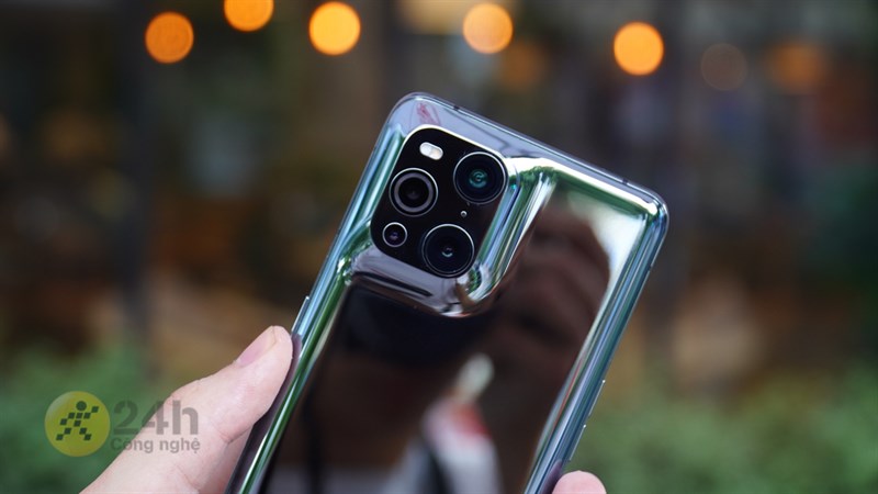 Cụm 4 camera trên OPPO Find X3 Pro 5G