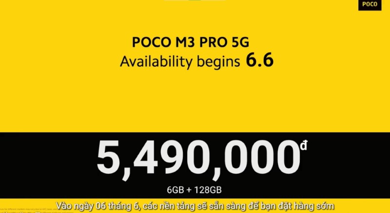 POCO M3 Pro 5G POCO M3 Pro 5G