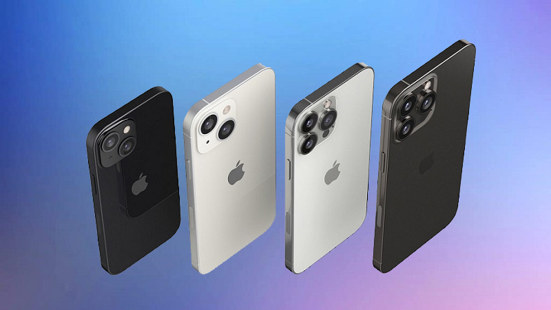 Hình ảnh render sắc nét của dòng iPhone 13: Phần notch thon gọn và...