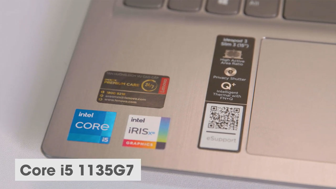 Cấu hình phần cứng của Lenovo IdeaPad 3 i5 Gen 11 Cấu hình phần cứng của Lenovo IdeaPad 3 i5 Gen 11