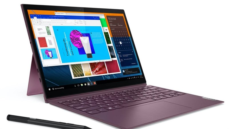 Lenovo Yoga Duet với thiết kế 2 trong 1 mới. Lenovo Yoga Duet với thiết kế 2 trong 1 mới.