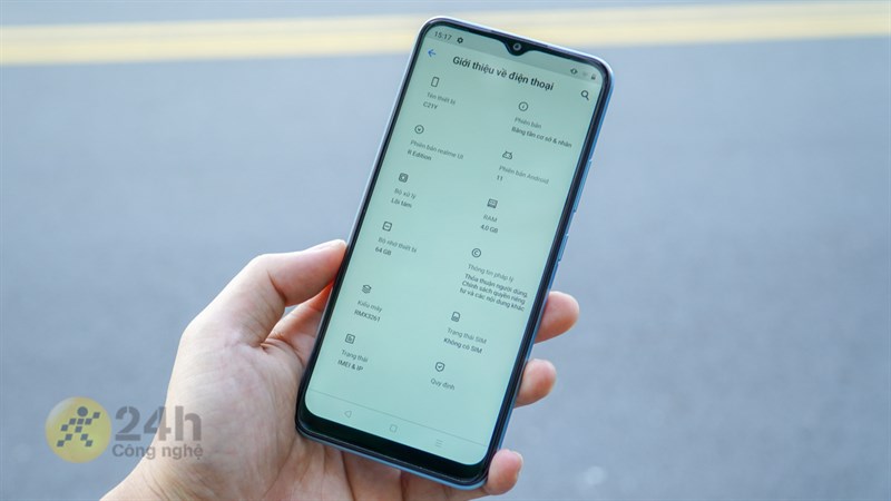 Cấu hình của Realme C21Y