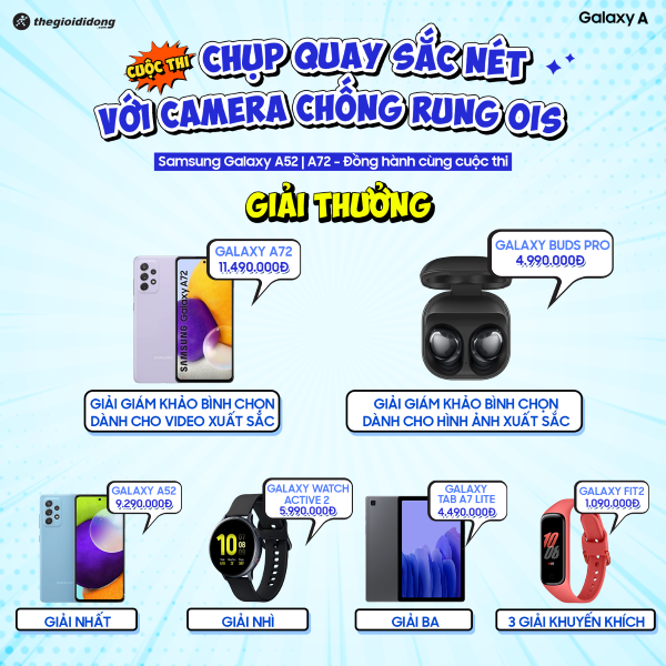 CHỤP QUAY SẮC NÉT VỚI CAMERA CHỐNG RUNG OIS