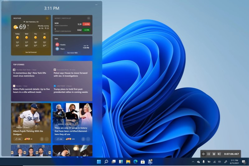 Giao diện Windows 11