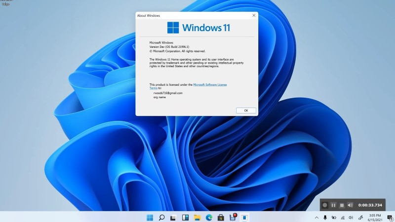 Giao diện Windows 11