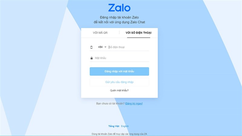 Chat Zalo web