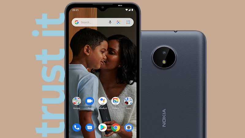 Nokia C20 sắp được mở bán tại Thế Giới Di Động, máy giá rẻ nhưng vẫn có màn hình lớn, đèn LED flash ở cả mặt trước và sau Nokia C20 sắp được mở bán tại Thế Giới Di Động, máy giá rẻ nhưng vẫn có màn hình lớn, đèn LED flash ở cả mặt trước và sau