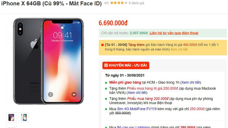 iPhone mất faceid 2