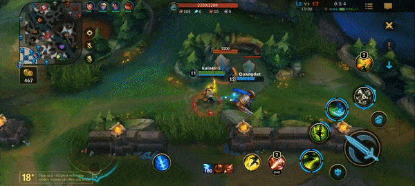 Trải nghiệm chiến game Liên Minh Huyền Thoại: Tốc Chiến trên Samsung Galaxy A32. Trải nghiệm chiến game Liên Minh Huyền Thoại: Tốc Chiến trên Samsung Galaxy A32.