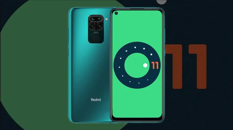 Redmi Note 9 chạy Android 11