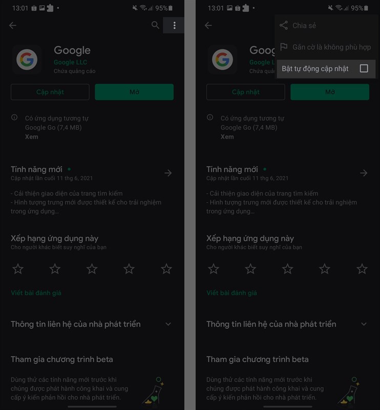 Google Play đã dừng lại Google Play đã dừng lại