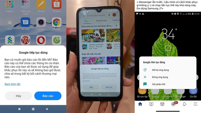 google bị dừng google bị dừng