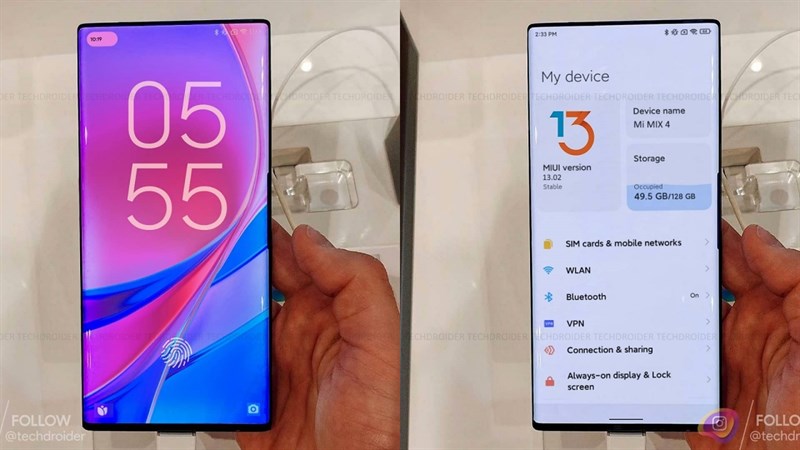 Mi MIX 4 lộ ảnh thực tế gần đây