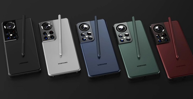 Galaxy S22 Ultra lộ ảnh render: Viền benzel mỏng, camera siêu to 200MP