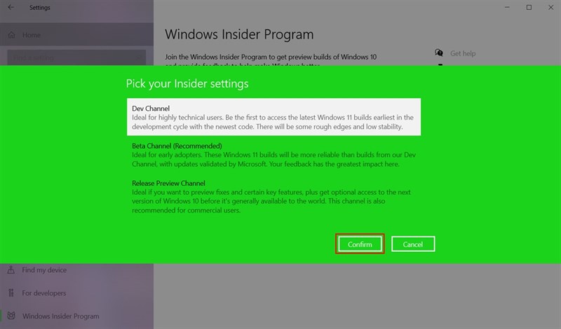 Cách cập nhật Windows 11 Insider Preview-4 Cách cập nhật Windows 11 Insider Preview-4