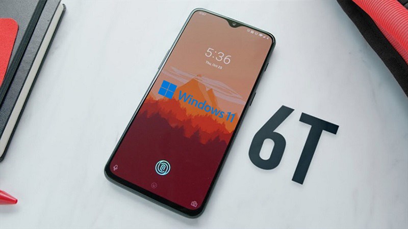 OnePlus 6T cài thành công Windows 11