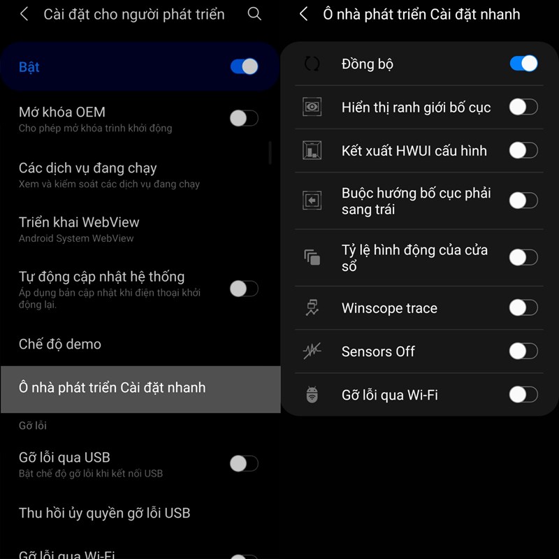 5 mẹo tùy chọn nhà phát triển trên điện thoại Samsung 5 mẹo tùy chọn nhà phát triển trên điện thoại Samsung
