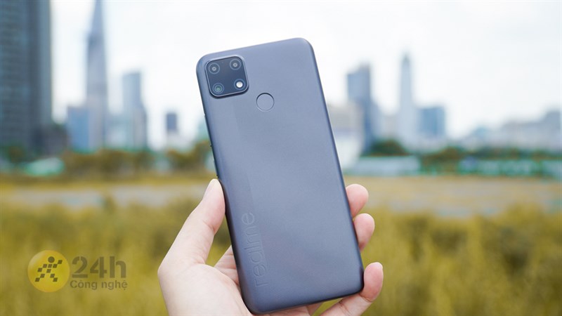 Thiết kế tổng thể của Realme C25s Thiết kế tổng thể của Realme C25s