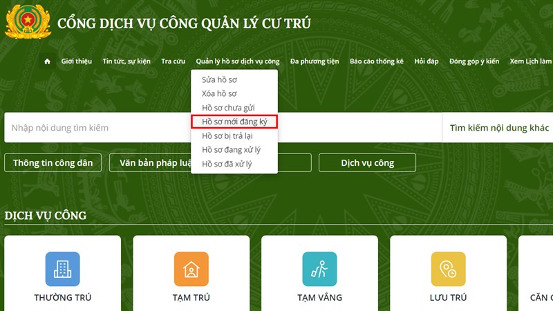 Cách đăng ký thường trú tạm trú online-6 Cách đăng ký thường trú tạm trú online-6