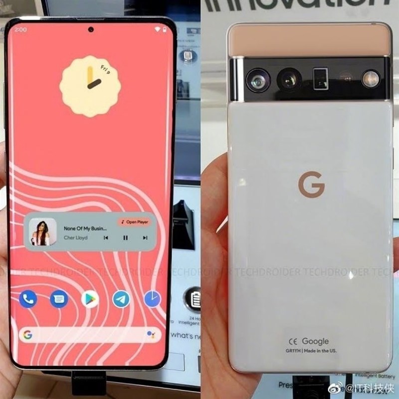 Chiếc smartphone này được cho là Google Pixel 6 Pro