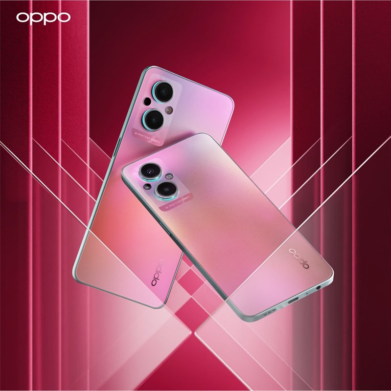 Máy còn có phiên bản màu hồng nữ tính nè! Nguồn: OPPO.