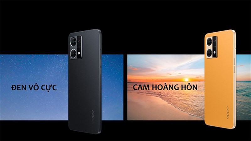 2 tùy chọn màu sắc của OPPO Reno7 4G. Nguồn: OPPO.