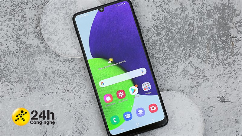 Mình thật sự hài lòng về thời lượng sử dụng pin của Galaxy A22.