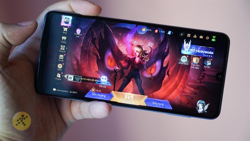 Liệu pin của Galaxy A22 có mang đến thời lượng chiến game lâu dài hay không?