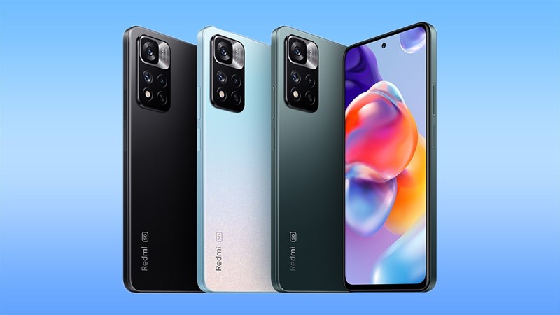 Các tùy chọn màu sắc của Redmi Note 11 Pro+ 5G phiên bản quốc tế. Nguồn: Xiaomi.