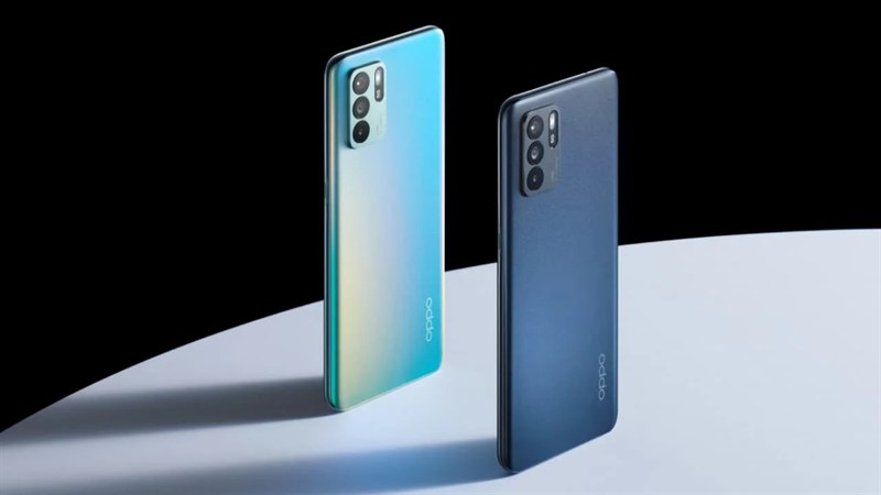 OPPO Reno6 Z 5G có hai tùy chọn màu sắc: Stellar Black và Aurora OPPO Reno6 Z 5G có hai tùy chọn màu sắc: Stellar Black và Aurora