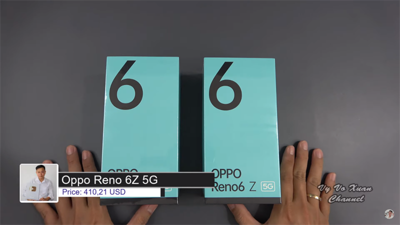 Giá bán của OPPO Reno6 Z 5G được kênh YouTube Vy Vo Xuan tiết lộ Giá bán của OPPO Reno6 Z 5G được kênh YouTube Vy Vo Xuan tiết lộ