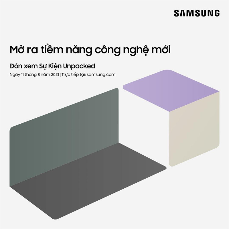 Samsung xác nhận tổ chức sự kiện Galaxy UNPACKED vào 11/8, sẽ có...