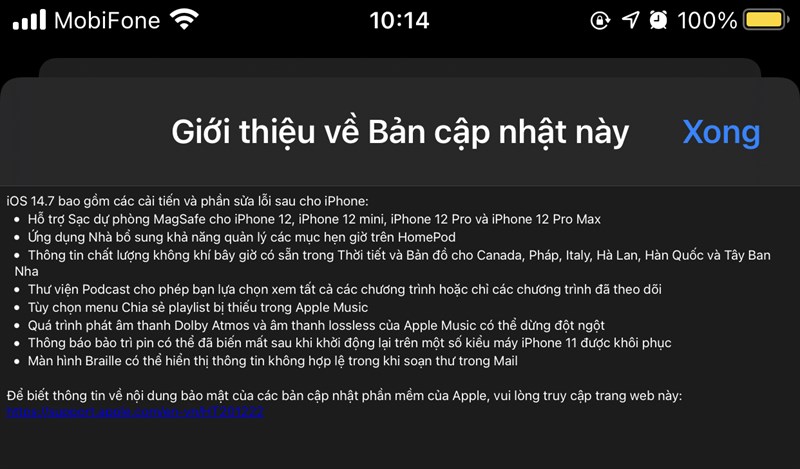 iOS 14.7 có gì mới?