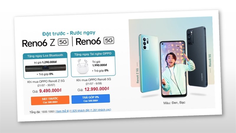 Bật mí cho bạn 6 lý do nên mua Reno6 5G và Reno6 Z 5G Bật mí cho bạn 6 lý do nên mua Reno6 5G và Reno6 Z 5G