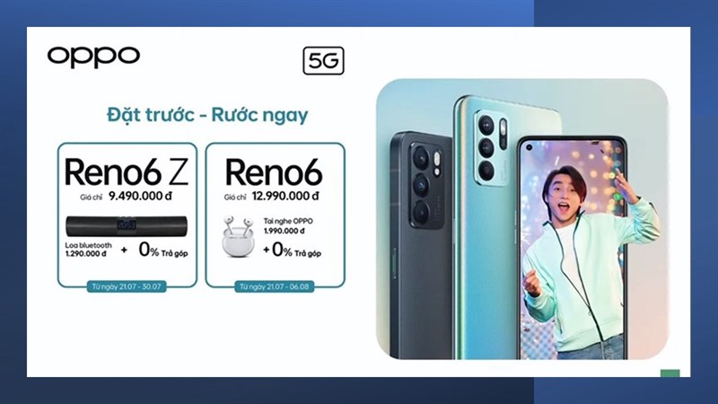 Bật mí cho bạn 6 lý do nên mua Reno6 5G và Reno6 Z 5G Bật mí cho bạn 6 lý do nên mua Reno6 5G và Reno6 Z 5G