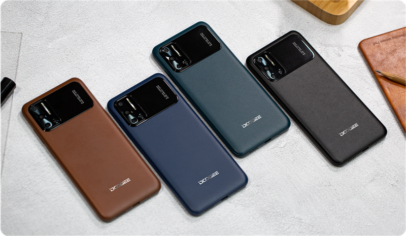 4 tùy chọn màu sắc của Doogee N40 Pro. Nguồn: Doogee.